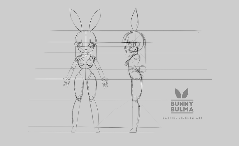 Bunny Bulma y Milk / Dragon Ball 1