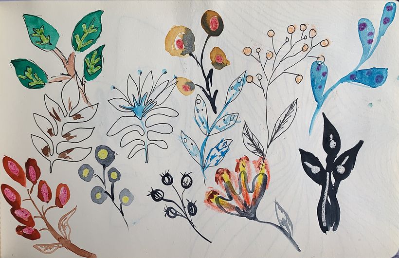 Using natural pigments for colouring