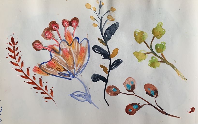 Experiencing natural pigments