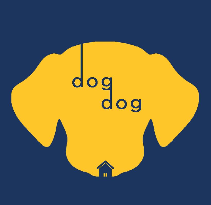 Propuestas de logotipo para la guardería canina Dog Dog 1