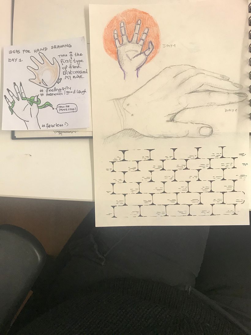 Hand/doodle practice