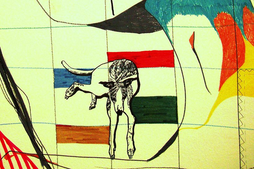 Joaquim Eugênio na parede do MAM