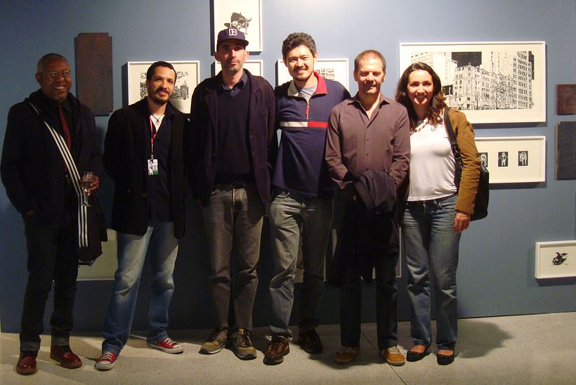 Claudinei Roberto, Alcimar Frazão, Renato De Cara, Egídio Rocci e Tamara Andrade.