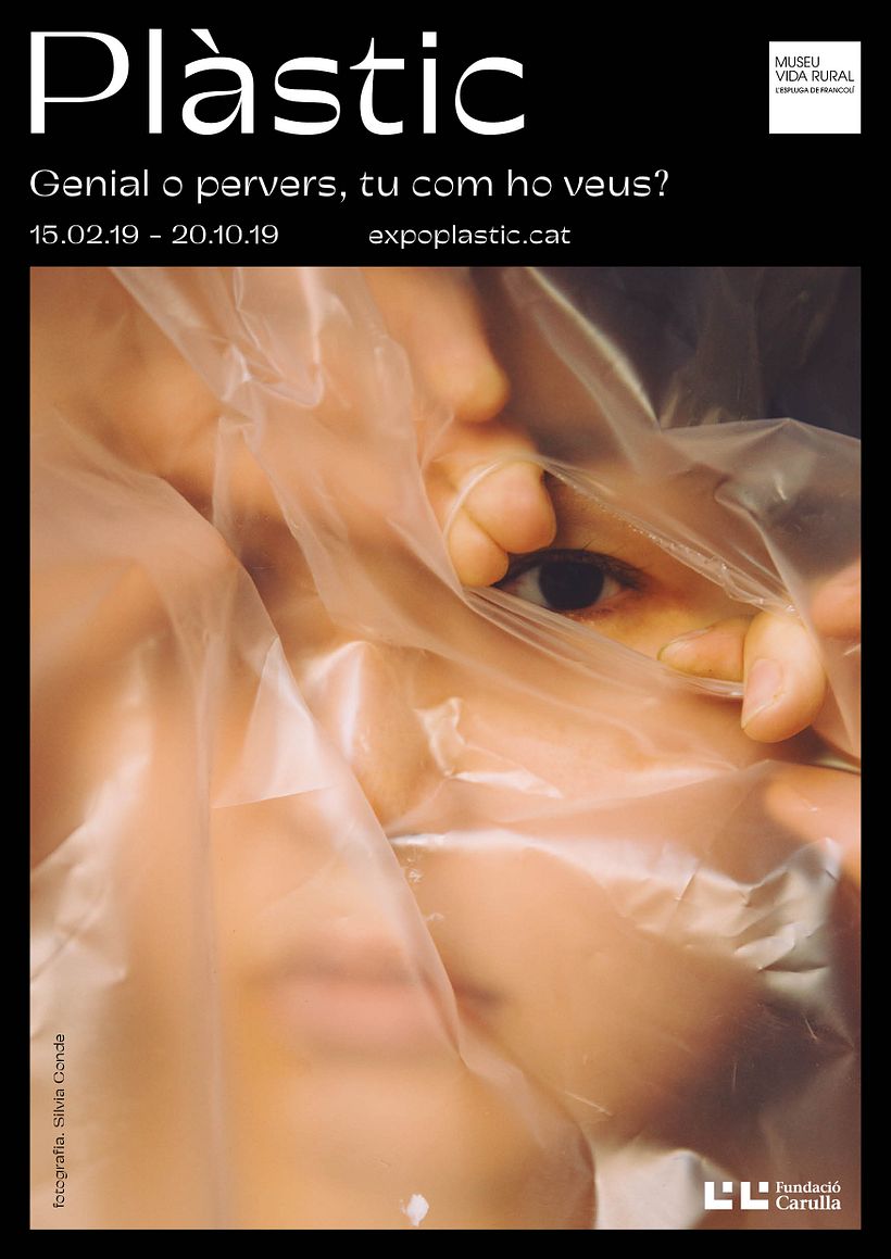 Cartel de la exposición. Fotografía: Silvia Conde