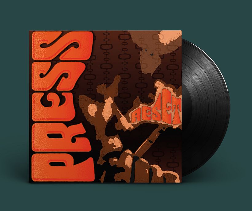 My project in The Art of Record Covers: Illustration Meets Lettering course 0