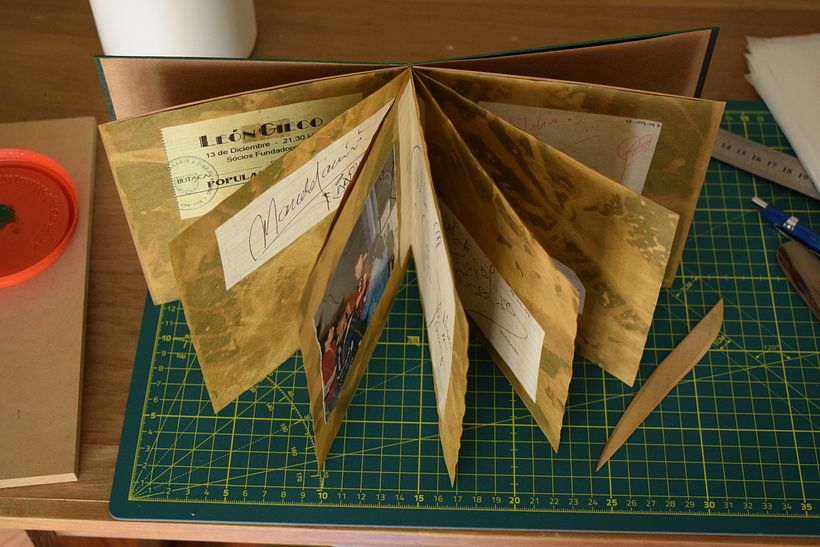 Mi Proyecto del curso: Encuadernación artesanal sin costuras 10