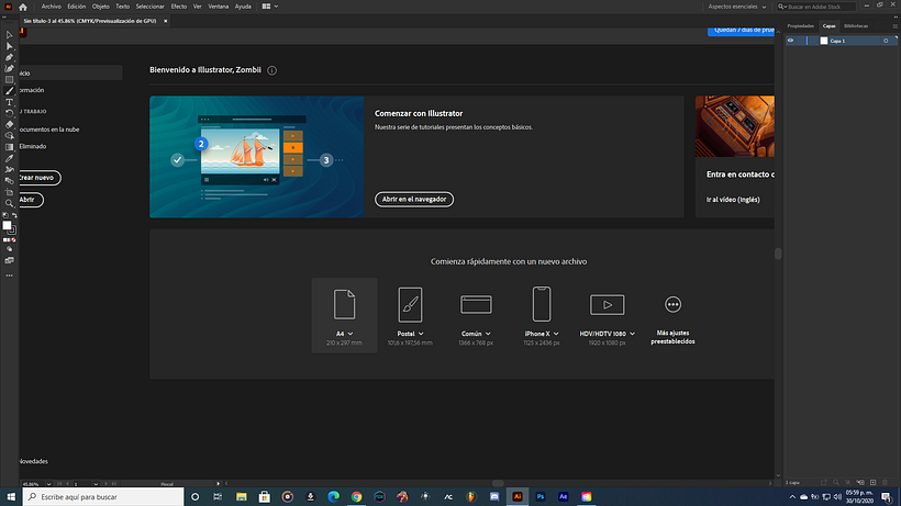 Illustrator error de lienzo 1