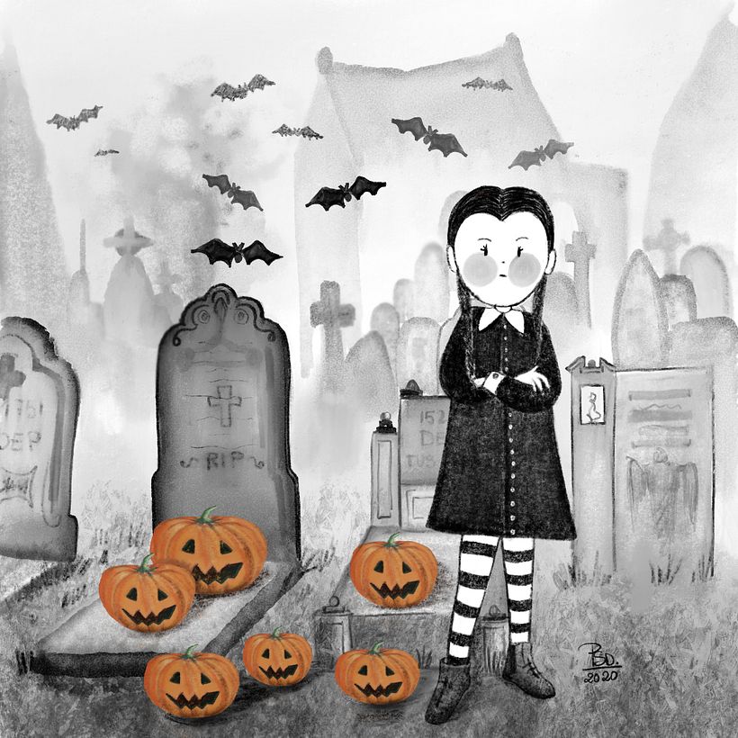 Día 31.Halloween #DMSTK31dias 31dibujos