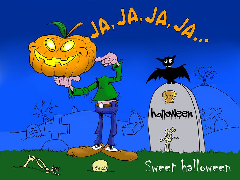 Halloween - Ilustrasi tradisional