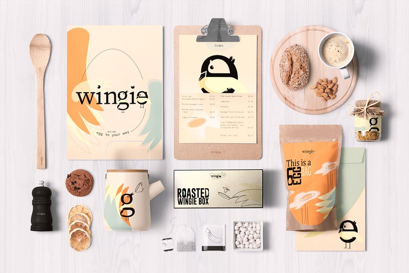 Wingie - My project in Creation of an Original Logo  2