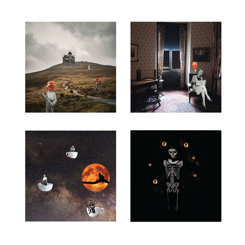 My Halloween animated collage 3