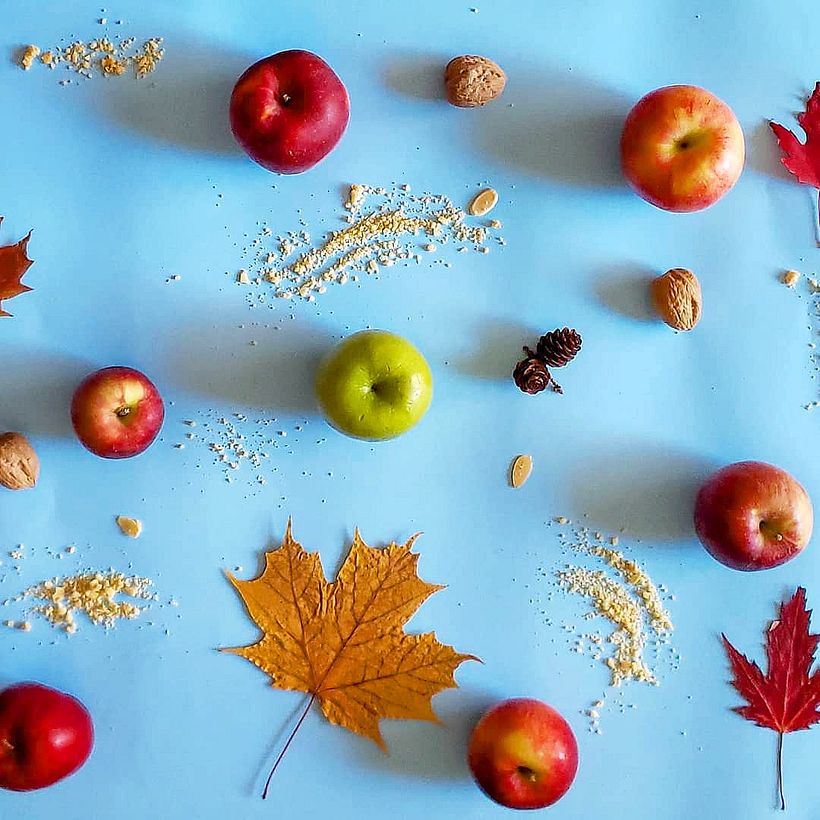 Manzanas de otoño