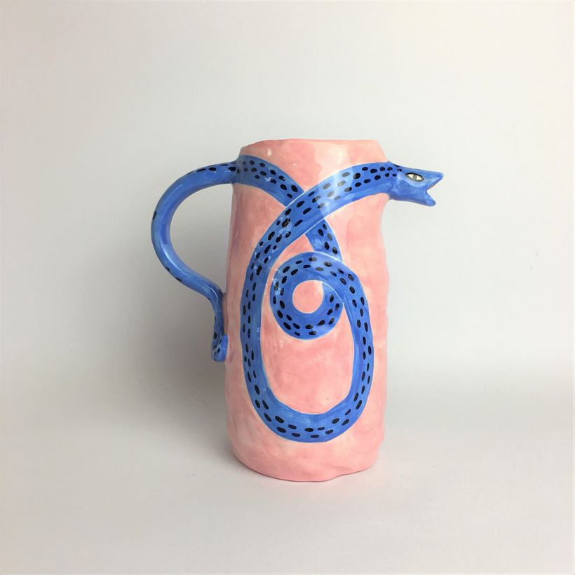 Ceramic pitcher 3