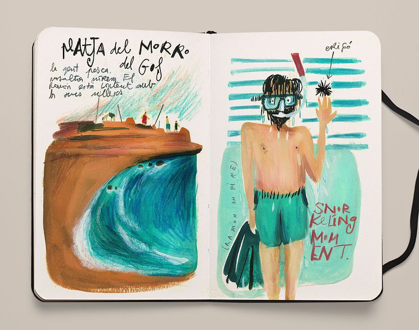 Sketchbook: Hippie Summer 3