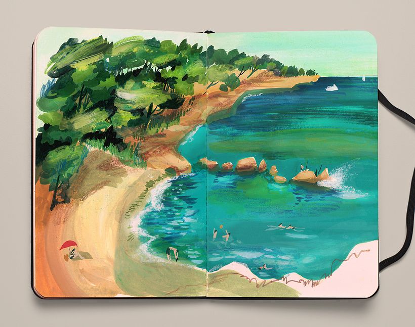 Sketchbook: Hippie Summer 4