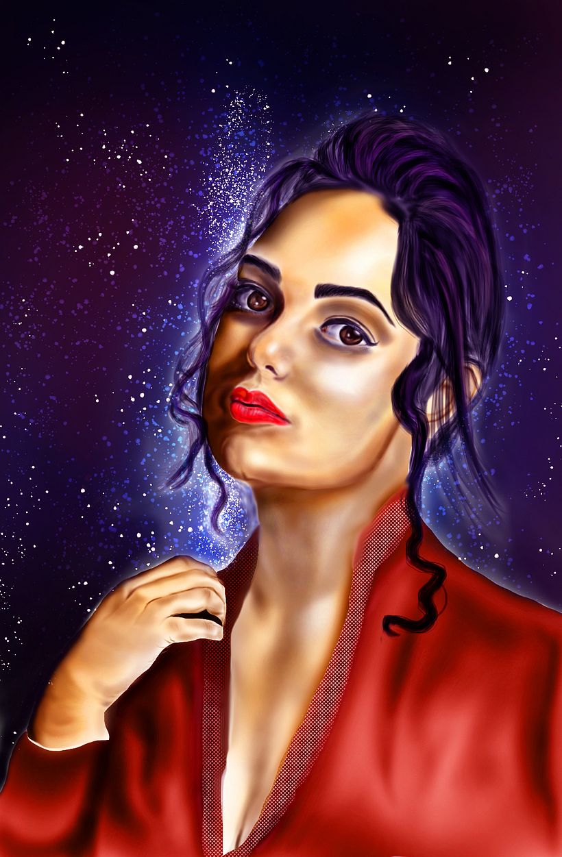 My project in Digital Fantasy Portraits with Photoshop course -1