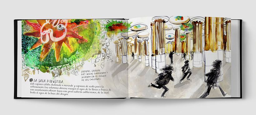 La Sala Hipóstila y los niños que corretean entre las columnas