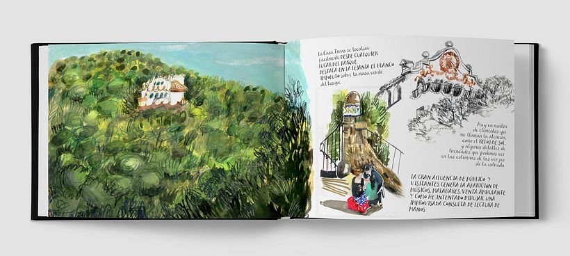 La Casa Trias. (Casa situada en los límites del Park Güell)