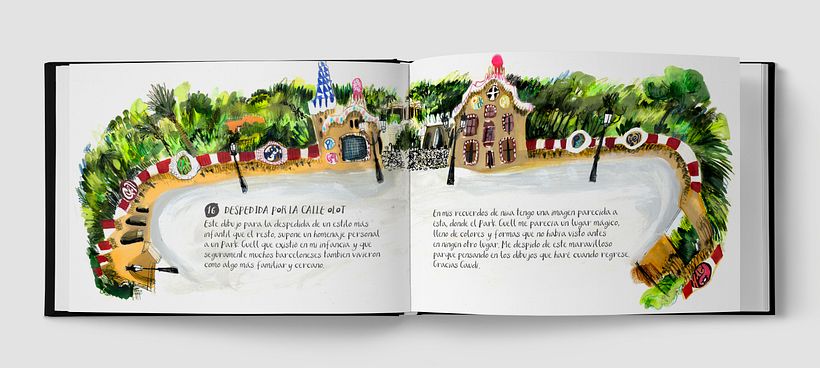 Despedida del parque desde la calle Olot.