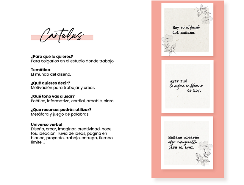 Mi Proyecto del curso: Copywriting: define el tono de tu marca personal 2