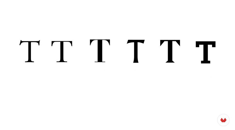 Example of serif. Elias Mule