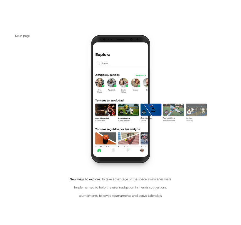 Sportwey — mobile app 1