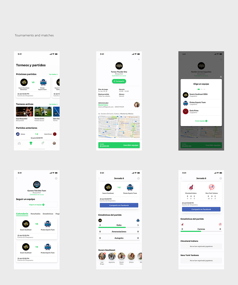 Sportwey — mobile app 3