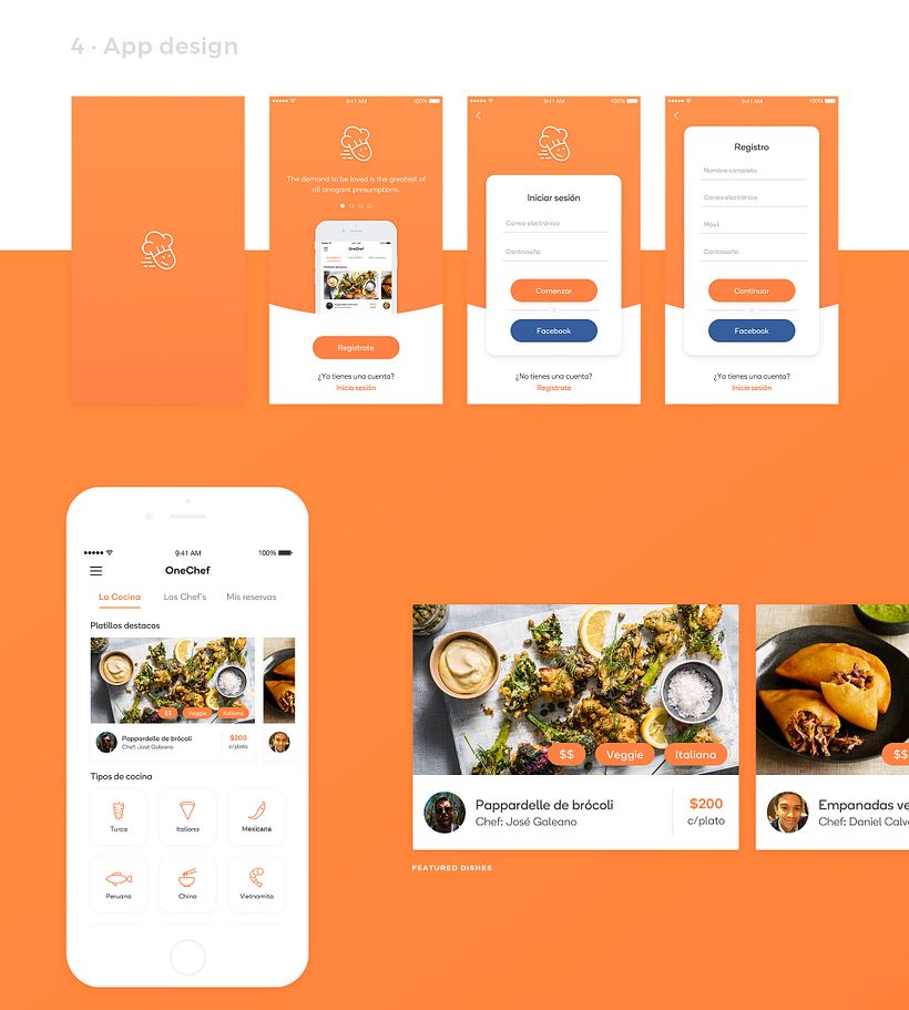 Onechef — concept app 6