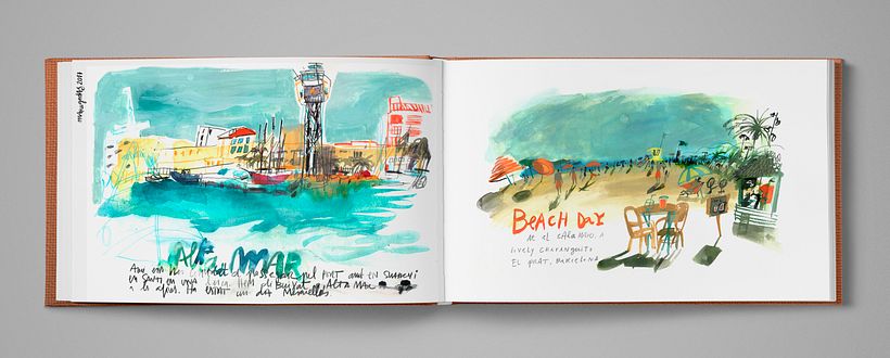 My dirty and orange Sketchbook (2016-2017) 8