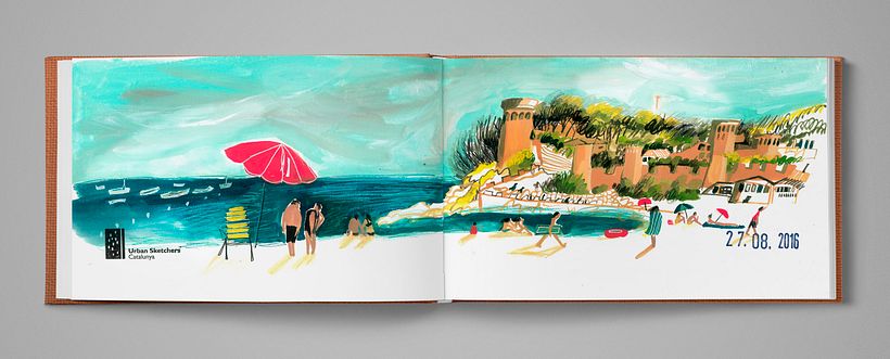 My dirty and orange Sketchbook (2016-2017) 9