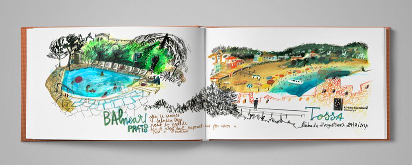 My dirty and orange Sketchbook (2016-2017) 10