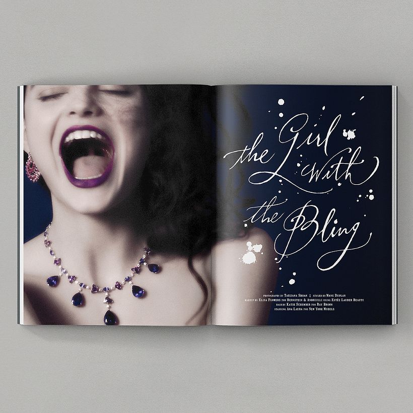 The Girl with the Bling - Dirección de arte