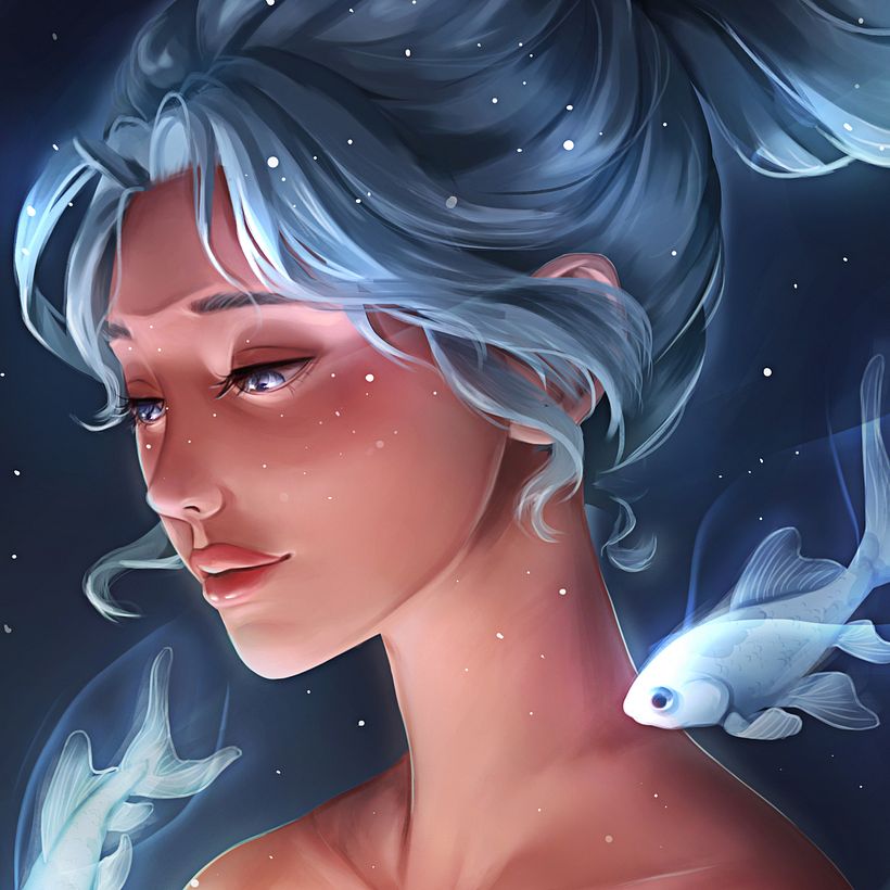 My project in Digital Fantasy Portraits with Photoshop Course 15