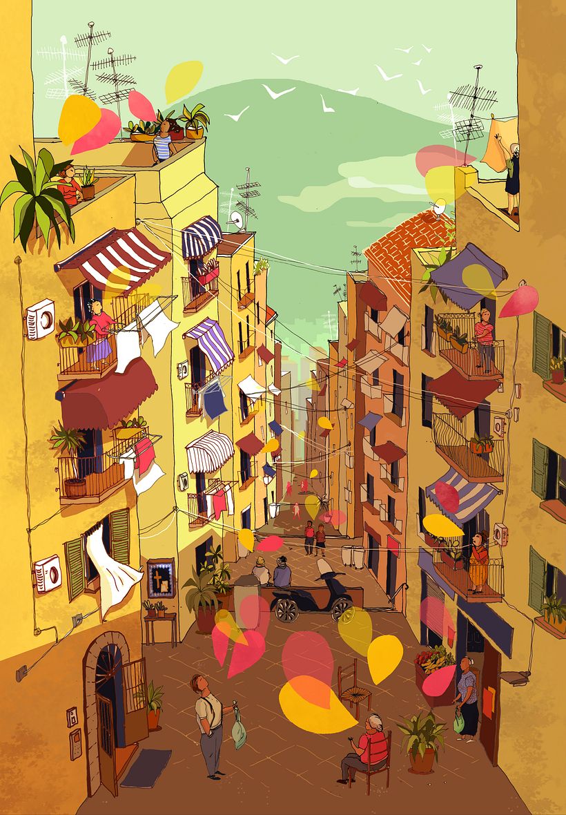Trying to capture the souf of Napoli