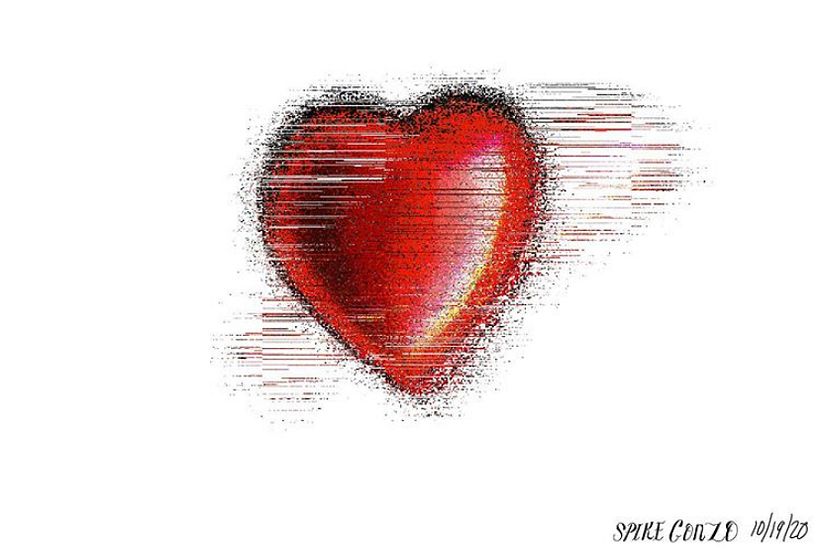 This is one of my favorite artwork it was done on Procreate.  It expresses the shattered heart as I was victim of narcissist.