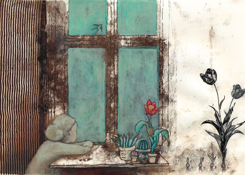 My project in Graphic Experimentation for Illustrated Stories course 1