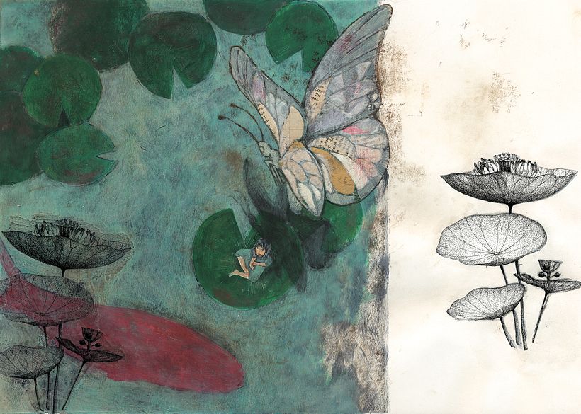 My project in Graphic Experimentation for Illustrated Stories course 2