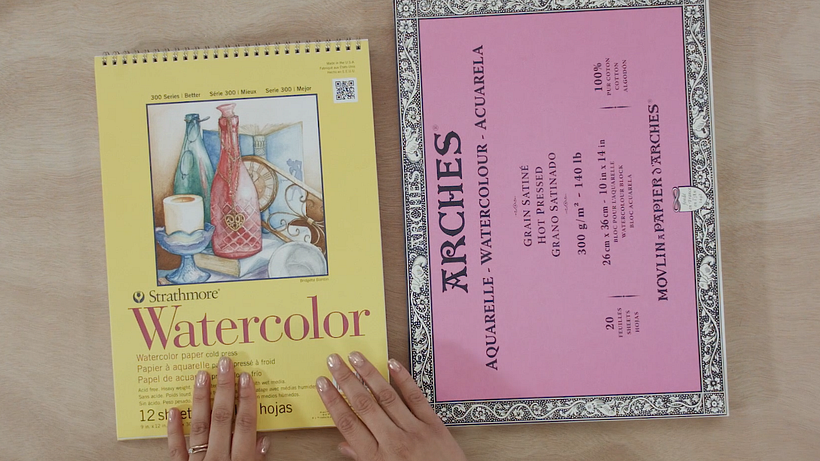 Materiales básicos para crear una ilustración botánica con acuarela 12