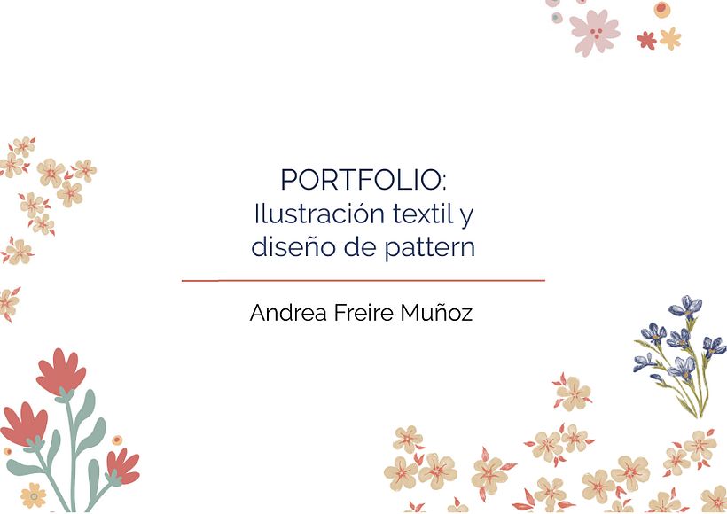 Diseño y composición de patterns textiles: sección de portfolio 0
