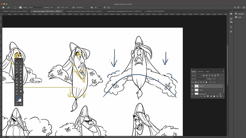 Tutorial Diseño de personajes: cómo dibujar expresiones faciales 7