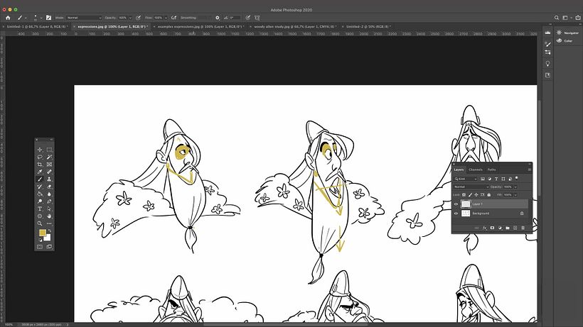 Character Design Tutorial: How to Draw Facial Expressions 3