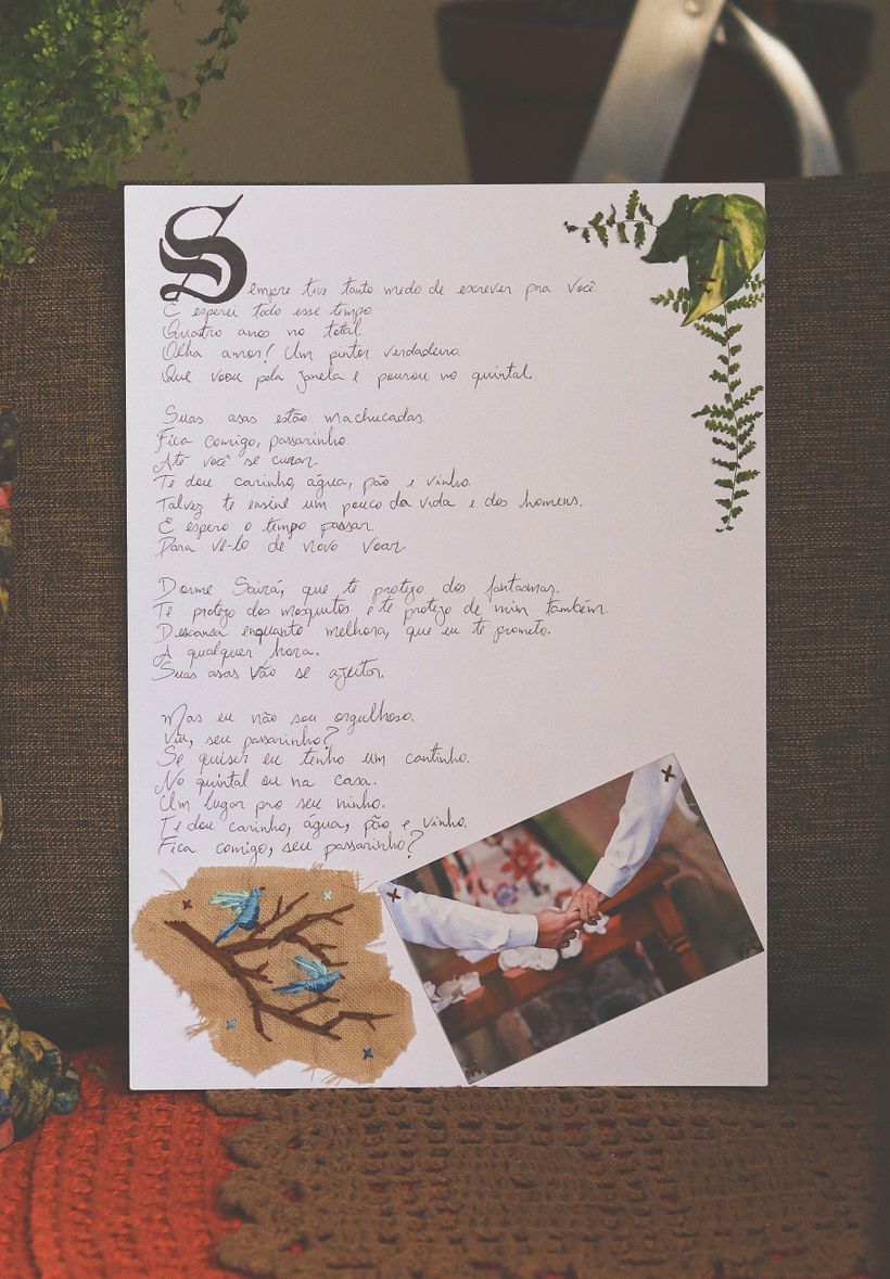 Meu primeiríssimo bordado.