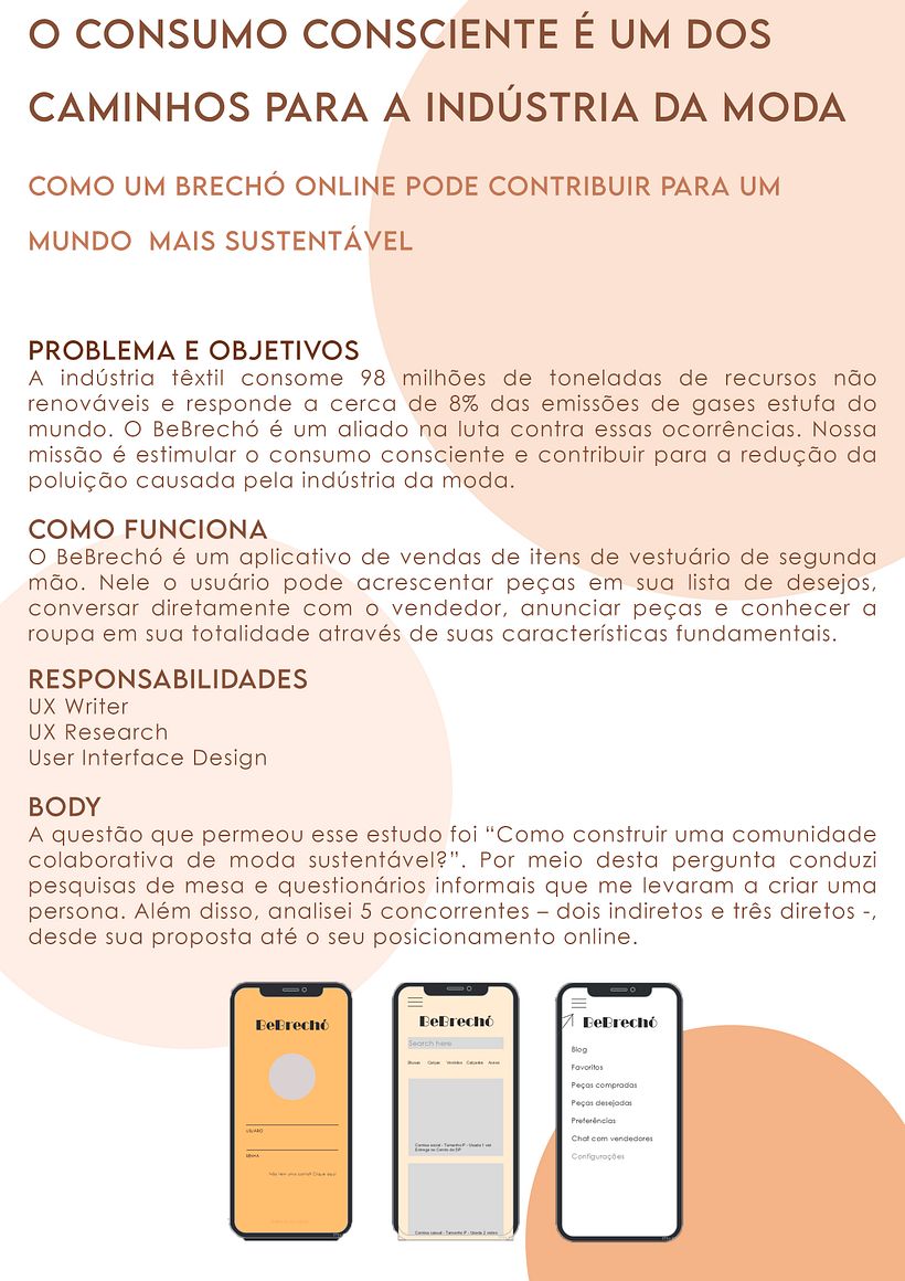 Meu estudo de caso sobre o BeBrechó.