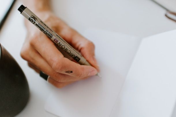 Fineliner pen. Photo: Kelly Sikkema