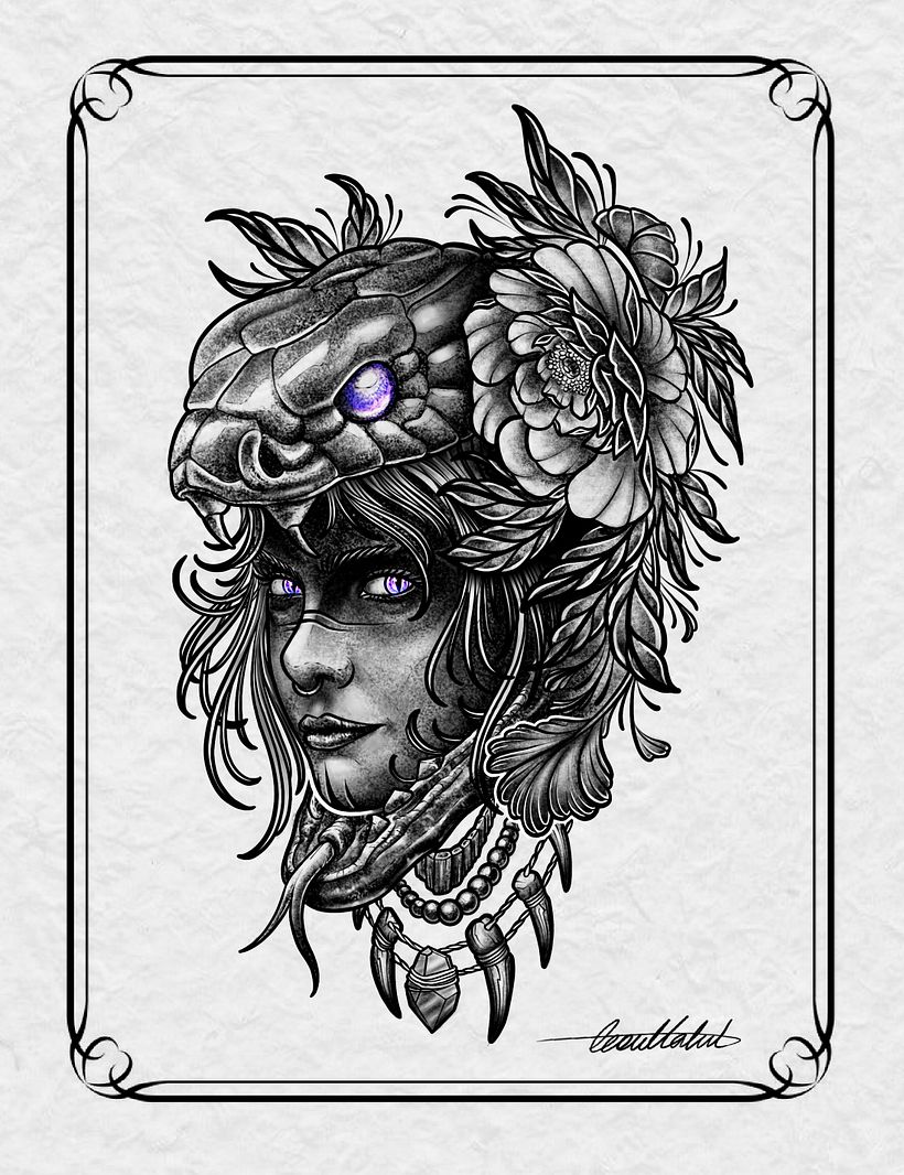Snake girl - Tasarım