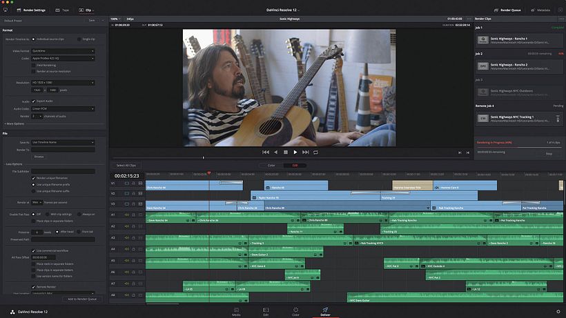 DaVinci interface