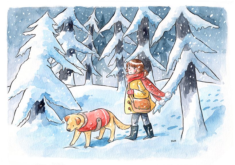 Snowy day  0