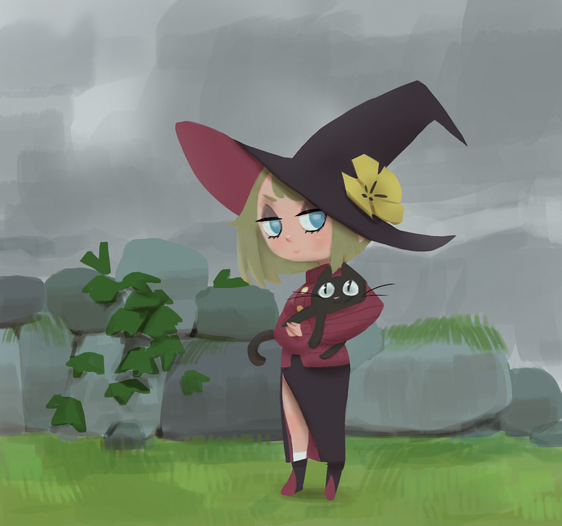 My project in Lighting Principles for Digital Painting course 1