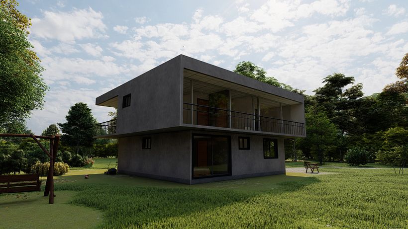 Mi Proyecto del curso: Diseño y modelado arquitectónico 3D con Revit 0