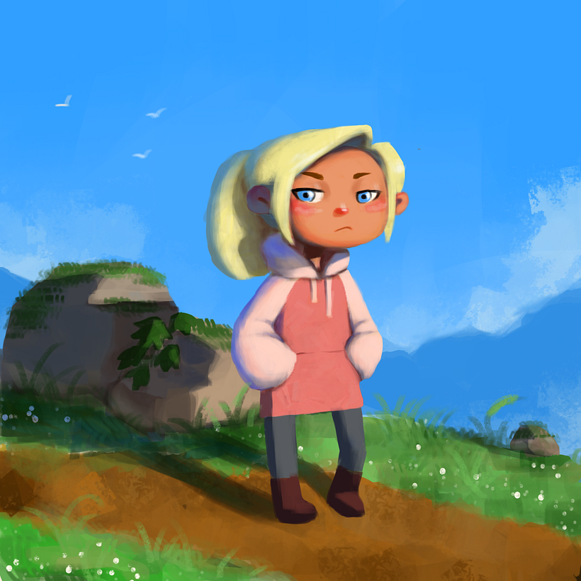 My project in Lighting Principles for Digital Painting course 0